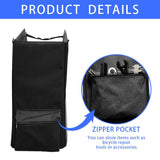 Folding Bicycle Storage Box Car Trunk Storage Box Foldable Bike Storage Container,29 x 58 x 58 cm