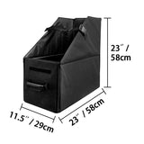 Folding Bicycle Storage Box Car Trunk Storage Box Foldable Bike Storage Container,29 x 58 x 58 cm