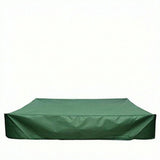 Sandbox Cover Square Waterproof Sandpit Cover with Drawstring Tool Dustproof Oxford Cloth Sandbox Cover Pool Protective-