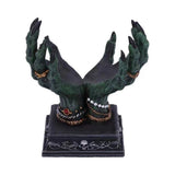 Crystal Ball Hand ornament Crystal Ball Holder 10cm, Resin, Nemesis -Now Beyond The Grave Black 1pcs In Australia - Darrahopens