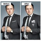 6 Pcs Pocket Square Holder for Men, Plastic Men's Suit Pocket Handkerchief Keepers Mens Pocket Square Folder Pocket Square