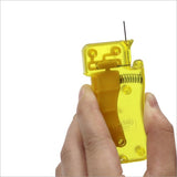 Crafting Tools,Easy to use Plastic Crafting Hand Sewing Home Supplies Assistance Needle Threader Automatic Threader