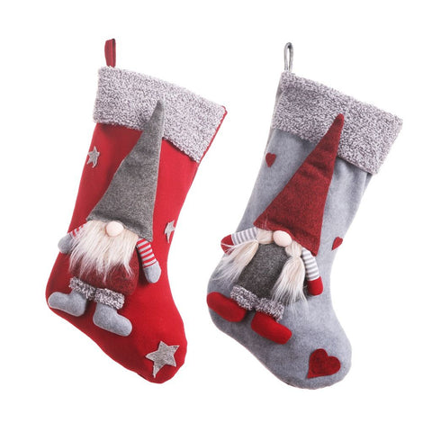 2pcs Merry Christmas Ornament Candy Stocking Sack New Year Xmas Tree Decorations Home Accessories Kids Gifts In Australia - Darrahopens