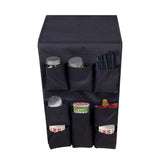 Dorm and office Double Over the Fridge- College Dorm Room Essentials for College Students Boys, Girls - Pockets Flatware