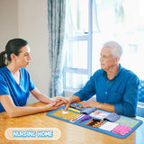 Dementia Activities for Seniors, Memory blanket Products, Aids in Therapy of person with , Alzheimers and Dementia. In Australia - Darrahopens