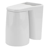 Simple Magnetic Mouthwash Cup Set Tooth Rack, Creative and Elegant Household Wall Suction Toilet Toilet Rack Punch-Free