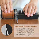 Rolling Knife Sharpener Kit - magnetic knife sharpener Diamond and Ceramic Discs for knives for Pocket Knife, Kitchen Knives In Australia - Darrahopens