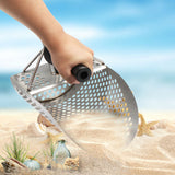 Sand Scoop for Metal Detecting, Heavy Duty Metal Detector Beach Finds Scoop, Stainless Steel Metal Detecting Tool Digging In Australia - Darrahopens