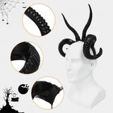 Sheep Horn Headband  Antelope Sheep Horn Hoop Headband Forest Animal Aries Exhibition Cosplay Deluxe Costume Horns In Australia - Darrahopens