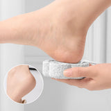 (6 Pack) WhiteNatural Pumice Stone for Feet Pedicure Skin Callus Remover Foot Scrub Exfoliator-9.6*8.5cm
