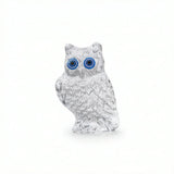 Owl Gifts Crystal Figurines Collectible Paperweight Clear Owl Gifts for Women, Owl Decor for Home Birthday for Owl Lovers
