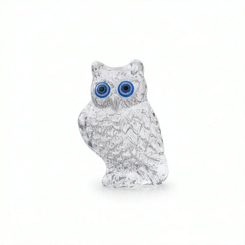 Owl Gifts Crystal Figurines Collectible Paperweight Clear Owl Gifts for Women, Owl Decor for Home Birthday for Owl Lovers