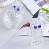 Owl Gifts Crystal Figurines Collectible Paperweight Clear Owl Gifts for Women, Owl Decor for Home Birthday for Owl Lovers
