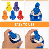 Manual Easy Can Opener, 6 Pack Colorful Soda Beer Can Opener & Beverage Can Cover Protector, Premium Plastic Shields In Australia - Darrahopens
