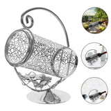 Decorative Wine Rack Metal Trim Iron Wine Rack Individual Wine Bottle Wine Cabinet Wine Bottle Display Holder Wine In Australia - Darrahopens