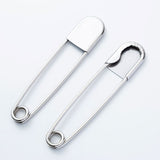 Tool Gadget Large Safety Pins, 5 inch Safety Pins, Stainless Steel Safety Pins Large, Silver Huge Strong XL Safety Pins