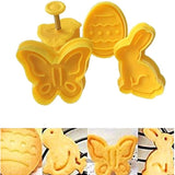 4Pcs Halloween Cookie Moulds, 3D Halloween Mould Stamp Cookie Cutter with Plunger Stamp, DIY Baking Mould Halloween Cookie In Australia - Darrahopens