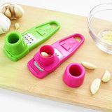 Garlic Grinder-Hand Garlic Grinder-Small Hand Grinder for Garlic-Garlic Slicer-Garlic Mincer-Hand Press Garlic Chopper-3pcs