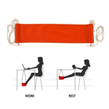 Home-organizer Portable Adjustable Foot Hammock for Corner Desk Office Foot Rest Mini Under Desk Foot Rest Hammock for Home In Australia - Darrahopens
