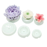 4 Forming Cups Button Shaped Drying Holder Sugar Flower Fondant Gumpaste Chocolate Forming Shaping Mold Cake