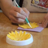 4 Forming Cups Button Shaped Drying Holder Sugar Flower Fondant Gumpaste Chocolate Forming Shaping Mold Cake