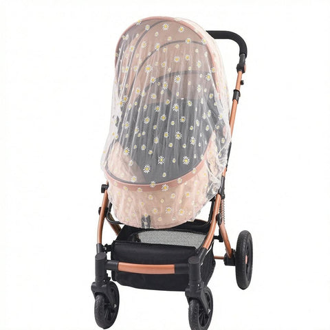 Mosquito Net for Stroller,Baby Pram Net Portable Daisy Print Stroller Netting Cover Perfect Bug Net for Strollers,Bassinets,Mini Crib In Australia - Darrahopens