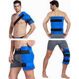 Large Flexible Gel Ice Pack & Wrap with Straps for Hot Cold Therapy - Pain Relief for Shoulder Rotator Cuff, Back, Hip In Australia - Darrahopens