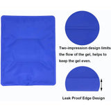 Large Flexible Gel Ice Pack & Wrap with Straps for Hot Cold Therapy - Pain Relief for Shoulder Rotator Cuff, Back, Hip