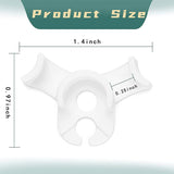 20 PCS Low-Pressure Plant Training Clip,Plant Training Clips Plant Bud Bender, Gentle Plant Clips(White)