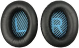 1 pairs Replacement Earpads Cushions for Headphones, Ear Pads with Softer Leather, Noise Isolation Foam, Added Thickness