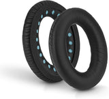 1 pairs Replacement Earpads Cushions for Headphones, Ear Pads with Softer Leather, Noise Isolation Foam, Added Thickness