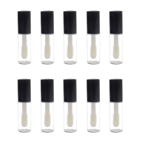 10PCS 1ml Mini Reusable Clear Empty Lip Gloss Containers Travel Empty Lip Gloss Bottle Tube Vials for Lipstick Samples, Lip Balms In Australia - Darrahopens