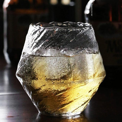Handmade Hammered Glasses, Japanese Style Clear Glass Cup, Family Kitchen Dining Room Everyday Drinking Water Mug In Australia - Darrahopens