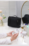 4 pcs Large Hanging Toiletry Bag Travel Cosmetic Makeup Organizer Water-Resistant Shower Bathroom Bag for Women and Men