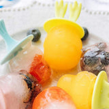 Mini Popsicles Molds for Kids Baby Cute Animal Shapes 6 Pieces Ice Pop Maker BPA Free Silicone Ice Cream Making Homemade