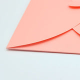 Gift Card Envelopes, 50 Pack Heart Shaped Clasp Photo Gift Card Holders Mini Envelope for Birthdays Weddings