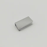 Glass Clip Silver Strikes Plate Magnetic Rectangular Touch Clamps Glass Cabinet Latch Replacement Parts for Cabinet, Glass Door