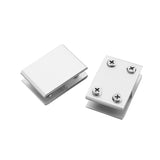 Glass Clamp,4 Pack Adjustable Double Side Aluminum Alloy Glass Shelf Support Bracket,Glass Clip Clamp Holder for 10-12mm Thickness In Australia - Darrahopens