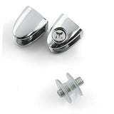 3pcs Glass Clamp Bracket for Wall Shelf Support Stainless Steel Glass Clamp Shelf Bracket Mirror Holder Clips Fixation Clamp