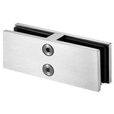 Railing Glass to Glass Clamp, Stainless Steel 304 Bracket for Glass Balustrade Railing Pool Fence (4 Pieces 180°) In Australia - Darrahopens