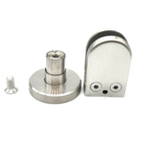 Stainless steel 304 Adjustable Floor Fixed Glass Bracket for Balustrade Staircase Handrail,Glass Screen Glass Pool Fence Kit