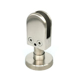 Stainless steel 304 Adjustable Floor Fixed Glass Bracket for Balustrade Staircase Handrail,Glass Screen Glass Pool Fence Kit