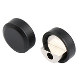 4 Sets Mirror Clip Round Glass Clamps Clips Mirrors Holder Supporting Sheet Hanging Glass Clips for Dresser Bathroom Walls Fixed