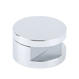 4 Sets Mirror Clip Round Glass Clamps Clips Mirrors Holder Supporting Sheet Hanging Glass Clips for Dresser Bathroom Walls Fixed