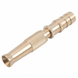 Heavy-Duty Brass Garden Hose Nozzle, Easy Adjustable Twist Control Water Hose Sprayer Nozzle, Fits Standard Hoses
