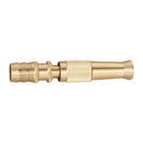 Heavy-Duty Brass Garden Hose Nozzle, Easy Adjustable Twist Control Water Hose Sprayer Nozzle, Fits Standard Hoses