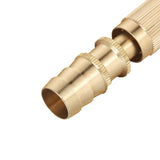 Heavy-Duty Brass Garden Hose Nozzle, Easy Adjustable Twist Control Water Hose Sprayer Nozzle, Fits Standard Hoses