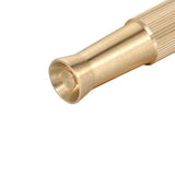 Heavy-Duty Brass Garden Hose Nozzle, Easy Adjustable Twist Control Water Hose Sprayer Nozzle, Fits Standard Hoses
