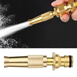 All Copper Spray Household Water Pipe Hose Car Washing Device Watering Nozzle Pressure Boosting Tool Watering Can In Australia - Darrahopens