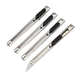 8 PCS Snap-Off Utility Knife Retractable Box Cutter Blade for Cardboard Office Home Use Art DIY Craft（Flat head+pointed head） In Australia - Darrahopens